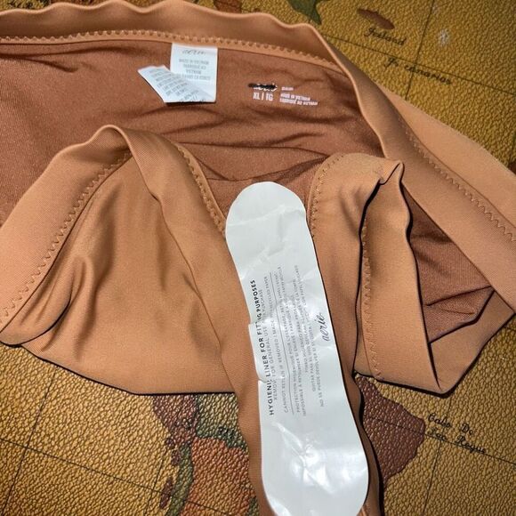 Aerie bikini bottom nude tan smooth size XL - Picture 4 of 5